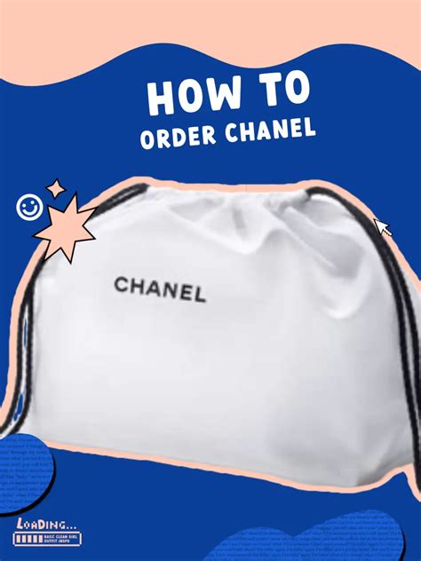 order chanel online|Chanel online consignment.